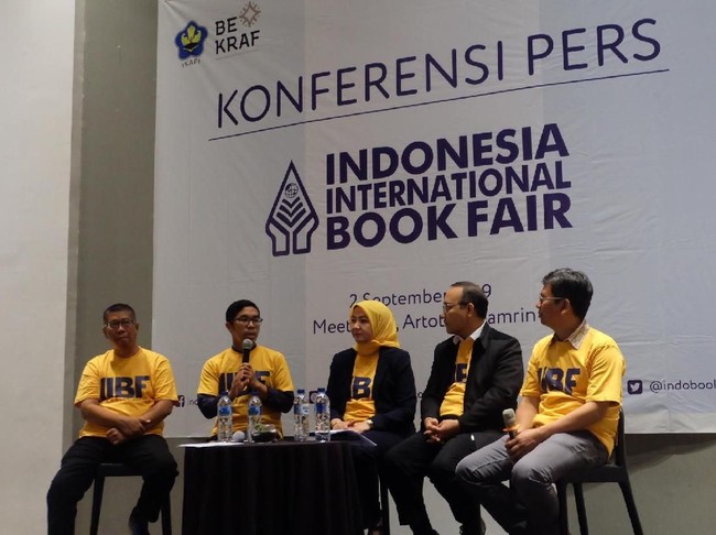 39 Penerbit Bakal Ikuti Pasar Hak Cipta Jual Beli di IIBF 2019