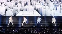 Selain di Borobudur, Westlife juga menggelar konsernya di Semarang, Jawa Tengah. Foto: dok. Rajawali Indonesia