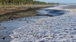Duh, Limbah Batu Bara Cemari Pantai di Aceh