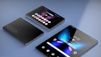 Posisi lipatan pada perangkat ini berada tepat di bagian tengah. (Foto: Dok. LetsGoDigital)