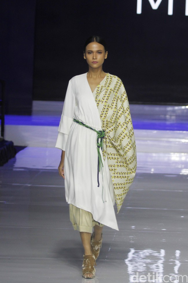 Major Minor hadirkan busana unik motif batik di ajang Jakarta Fashion & Food Festival 2019. Hotel harris. Kelapa gading. Jakarta. Senin [19/08/2019]. Foto: Mohammad Abduh/Wolipop