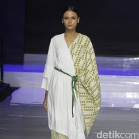 Major Minor hadirkan busana unik motif batik di ajang Jakarta Fashion & Food Festival 2019. Hotel harris. Kelapa gading. Jakarta. Senin [19/08/2019]. Foto: Mohammad Abduh/Wolipop