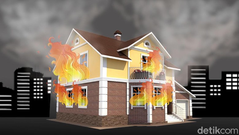 Rumah Tinggal di Jakbar Terbakar, 5 Mobil Damkar Dikerahkan Rumah Tinggal di Jakbar Terbakar, 5 Mobil Damkar Dikerahkan