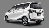 Sebelum meluncur di Indonesia, Toyota terlebih dahulu merilis Sienta bertampang baru di Thailand. Namun bicara fitur, Sienta di Indonesia dan Thailand berbeda mengingat disesuaikan dengan kebutuhan warganya. Istimewa/Toyota.