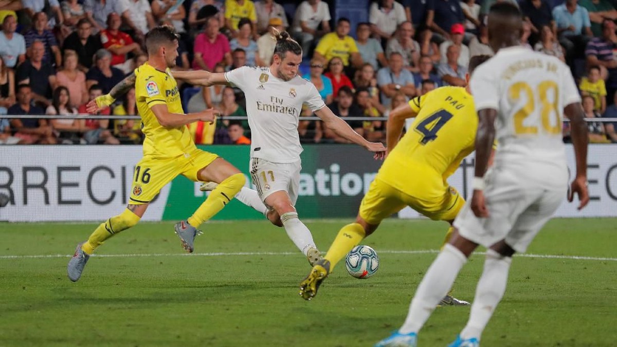Villarreal vs Real Madrid imbang 2-2. (Foto: Juan Medina/Reuters)
