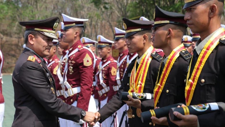 Lantik 75 Perwira, Kalemdiklat Polri Ingatkan Komitmen Jaga Pancasila-NKRI