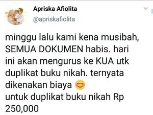 Viral, Warga Surabaya Urus Duplikat Buku Nikah Harus Bayar Rp 250 Ribu