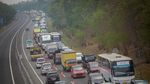 Pemberlakuan Contraflow di Tol Cipularang