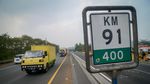 Pemberlakuan Contraflow di Tol Cipularang