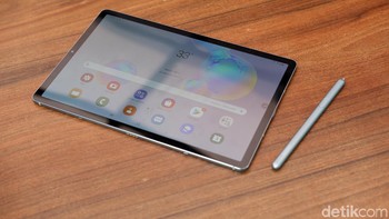 Kemampuan S Pen Galaxy Tab S6 sama dengan Galaxy Note 10. Foto: Adi Fida Rahman/detikINET