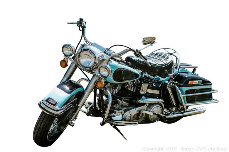 Harley-Davidson milik Elvis Presley Foto: GWS Auction Harley-Davidson milik Elvis Presley Foto: GWS Auction