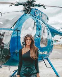 Kenalan dengan Pilot Helikopter Cantik, Luana Torres