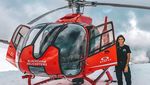 Foto: Liburannya Pilot Helikopter Cantik, Luana Torres