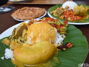 Enaknya Nasi Kapau dengan Gulai Tambusu hingga Itiak Lado Mudo