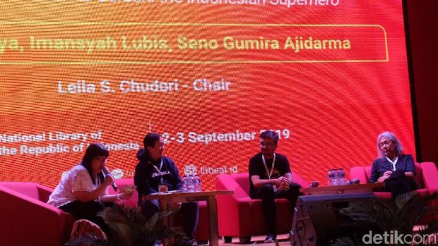 Ngobrol soal 'Gundala' dan Jagat Bumilangit di Litbeat Festival 2019
