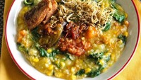 Ikan asin sebagai pelengkap bisa berupa jambal roti, ikan gabus atau ikan teri. Rasa segar sayuran jadi makin enak dengan tambahan ikan asin dan sambal. Foto : Instagram @mrs_ratri
