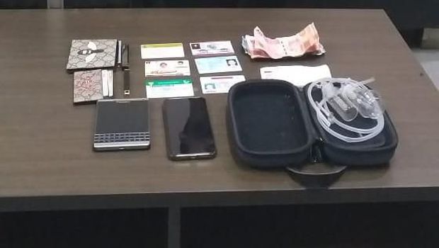 Barang bukti bong.