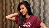 Shenina menyampaikan bahwa ia mendukung terus Jefri Nichol yang kini sedang tersandung hukum. Pool/Noel/detikFoto.