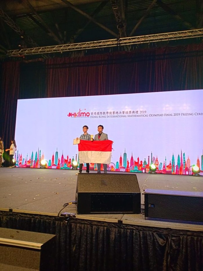 Kontingen Indonesia Olimpiade Matematika Hong Kong.