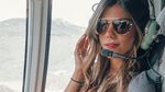 Foto: Liburannya Pilot Helikopter Cantik, Luana Torres
