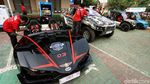 Dari Surabaya, Lima Mobil Listrik ITS Tiba di Jakarta