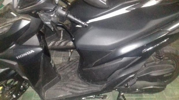 Sepeda motor barang bukti