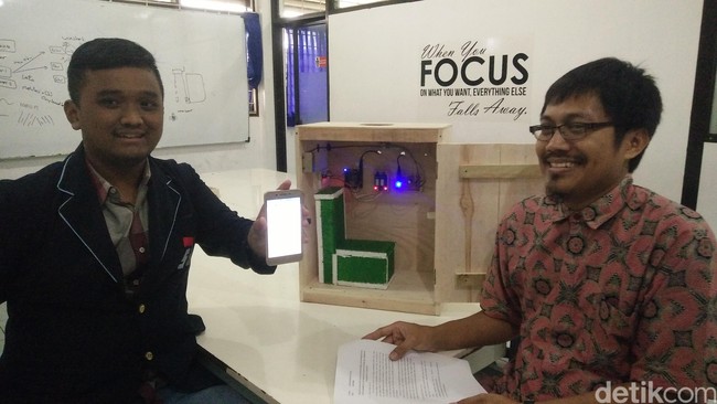 Mahasiswa Purwokerto Bikin Alat Deteksi Perokok di Toilet KA