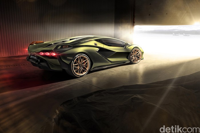 Lamborghini Sian, mobil hybrid Lamborghini akan diluncurkan di Frankfurt Motor Show.