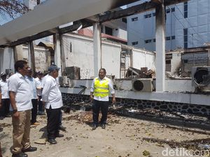Datangi Jayapura, Menteri PUPR Data Jumlah Gedung-Bangunan yang Rusak