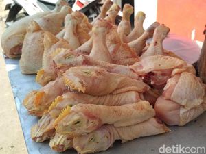 Cek Harga Pangan di Kota Denpasar Sore Ini: Daging Ayam Rp 35 Ribu