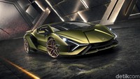 Lamborghini Sian telah diluncurkan di ajang Frankfurt Motor Show 2019. Istimewa/Lamborghini.