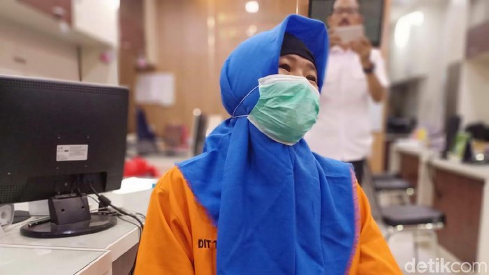Tersangka pembunuhan suami-anak tiri, Aulia Kesuma.