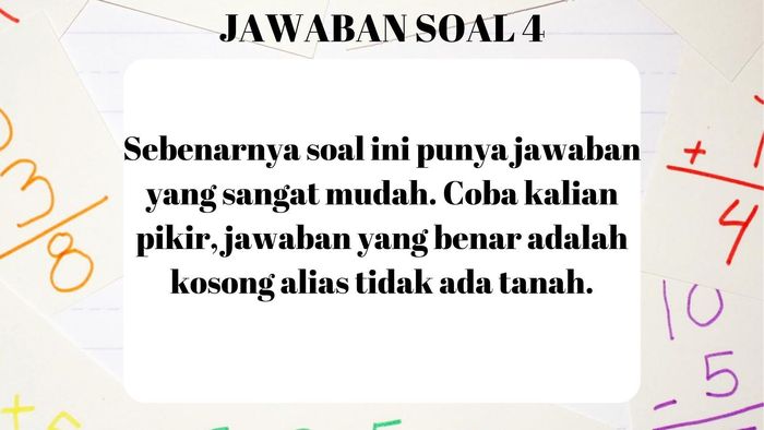 Ada Triknya Bisa Pecahkan Teka Teki Matematika Sederhana Ini
