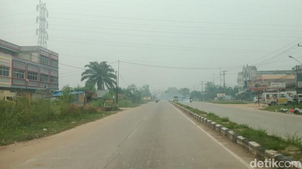 Asap Pekat di Dumai Riau, Sejumlah Siswa Dipulangkan