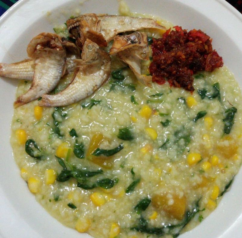 tinutuan, bubur manado untuk sarapan