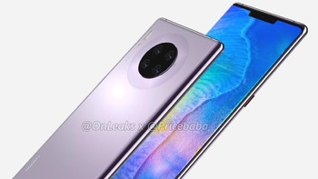 Menjelang waktu rilis seri Mate 30, OnLeaks dan Pricebaba.com pun bekerjasama memunculkan render 3D Mate 30 Pro. (Foto: Dok. @OnLeaks x @PriceBaba)