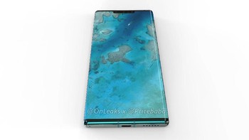 Render ini sendiri memperlihatkan tombol fisik power di sisi kanan perangkat Mate 30 Pro. Tak tampak tombol fisik volume. (Foto: Dok. @OnLeaks x @PriceBaba)