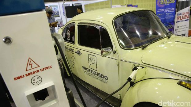 VW Kodok bertenaga listrik