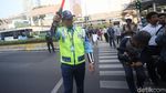 Momen Dirut TransJakarta Jadi Petugas Patroli
