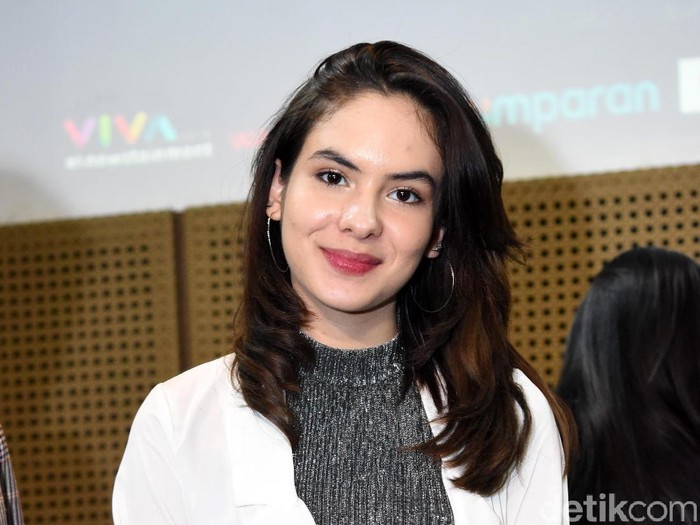 Steffi Zamora saat ditemui di CGV Grand Indonesia.