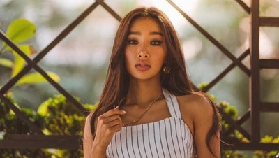 7 Foto Moon Gabi, Model Eksotis Lahirkan Anak Jung Woo Sung Tanpa Menikah