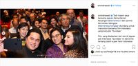 Sri Mulyani & Erick Thohir Nobar Film Gundala, Ini Reaksinya 