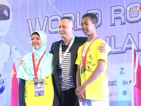 Anak Tukang Permak Baju di Sragen Raih Penghargaan Lomba Robotika Internasional