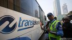 Momen Dirut TransJakarta Jadi Petugas Patroli