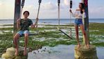 Foto: Cantiknya Farah Quinn Saat Liburan ke Lombok