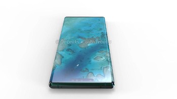 Bagian notch diduga bakal diisi oleh tiga kamera dan sensor lainnya.(Foto: Dok. @OnLeaks x @PriceBaba)