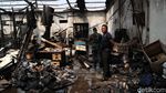 Pabrik Sepatu di Penjaringan Ludes Terbakar