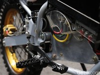 Tes Perdana Motor Listrik Trail Buatan Bandung