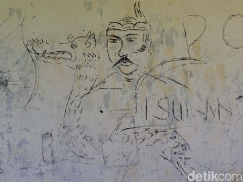 Coretan dinding di Kampung 'Hilang'/