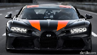 Bugatti Chiron yang telah dimodifikasi mampu tembus kecepatan hingga 490,4 km/jam. Foto: Bugatti